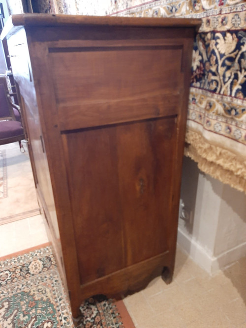 Buffet d'Appui en placage Loupe d'Amboine - Epoque XIXème