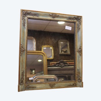 Miroir Ancien Patine Et Mercure 70 X 82