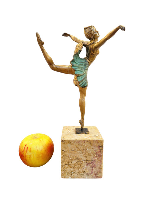 H Fournier, Ballerina-Tänzerin, Art Deco, 20. Jahrhundert