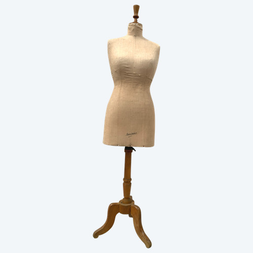 Antico manichino da sartoria su cavalletto XX secolo