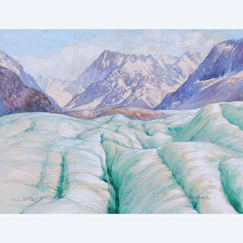 Antoine Charles SEITL, The Sea of Ice