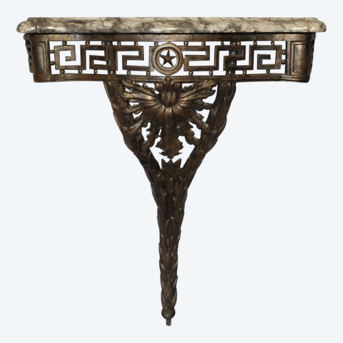 Console Transition en fer forgé, circa 1760/70 