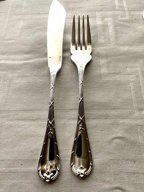 Christofle fish cutlery