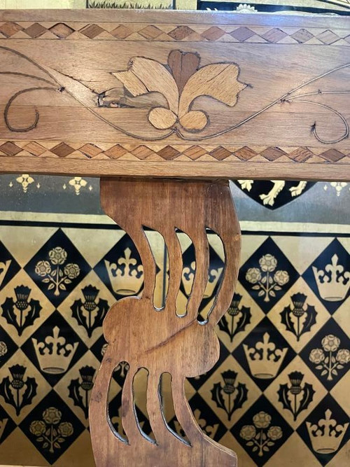 Art Nouveau period bench - sofa