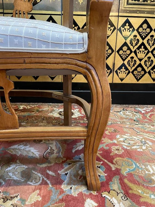 Art Nouveau period bench - sofa