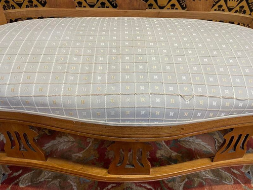 Art Nouveau period bench - sofa