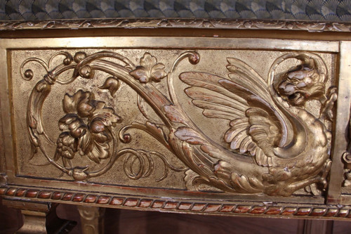 Jardinière En Bois Doré XIXeme