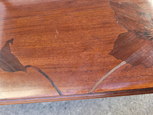 Majorelle, Table à Thé Aux Clématites, Art Nouveau, Fin XIXème Début XXème Siècle