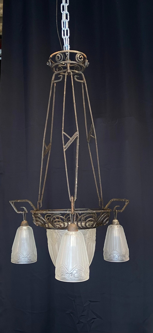 Art Deco chandelier