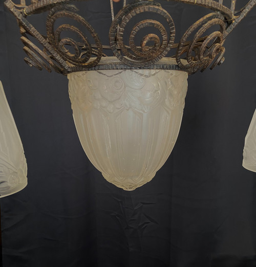 Art Deco chandelier