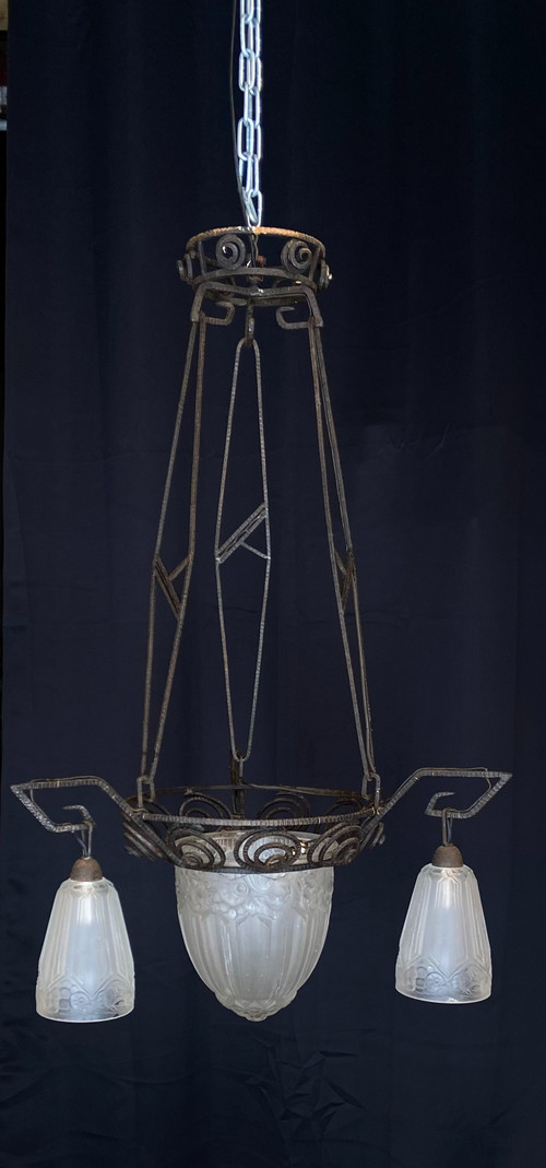 Art Deco chandelier