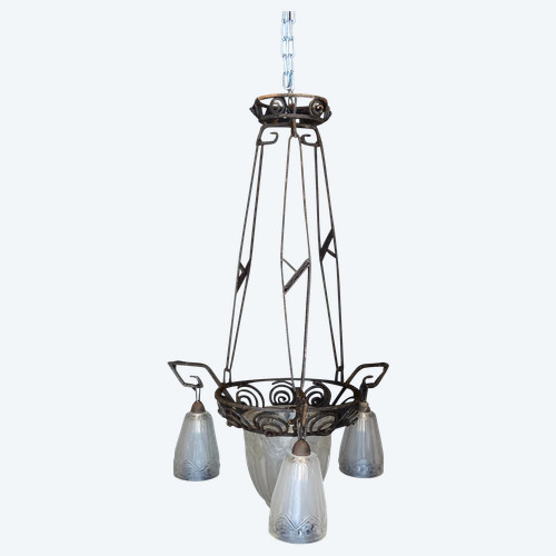 Art Deco chandelier