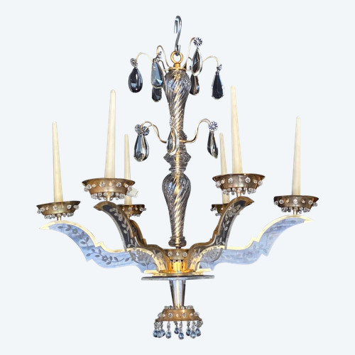 Pair Of Chandeliers In The Gout Rings