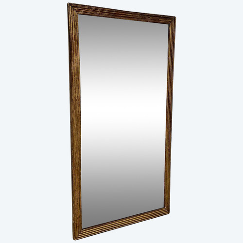Large late 18th century gilded mirror
