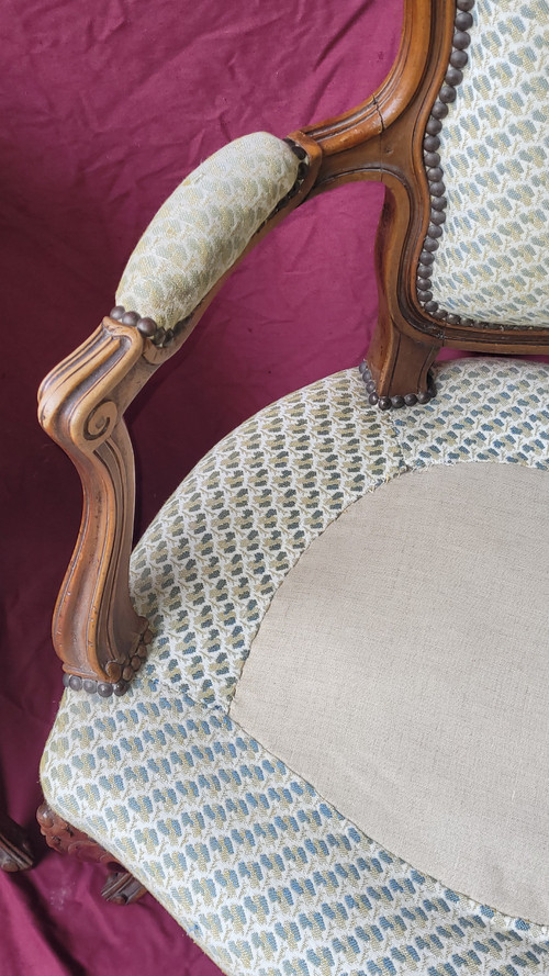 Paar Sessel Louis XV