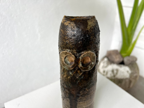 Claire Berger at La Borne, "chouette" ceramics.