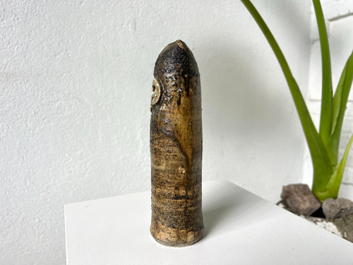 Claire Berger at La Borne, "chouette" ceramics.