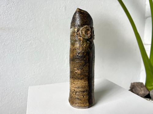 Claire Berger at La Borne, "chouette" ceramics.