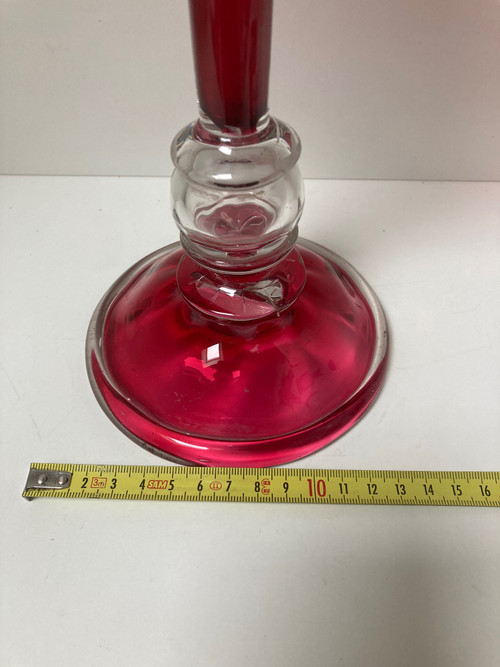 Vaso a cono rosso