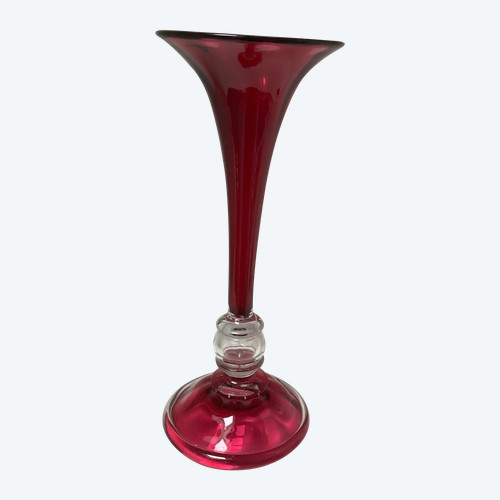 Vaso a cono rosso