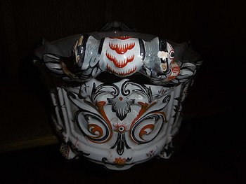 Emile Gallé Ceramic Planter