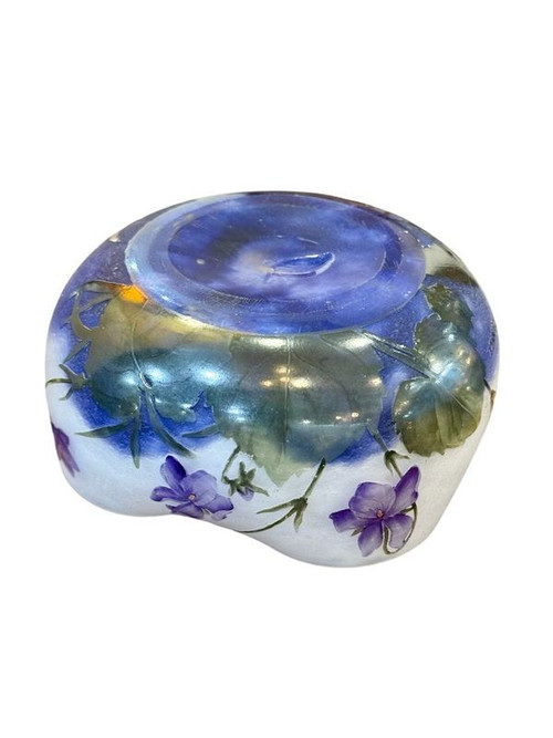 Daum Nancy Jugendstil-Schale "Veilchen"