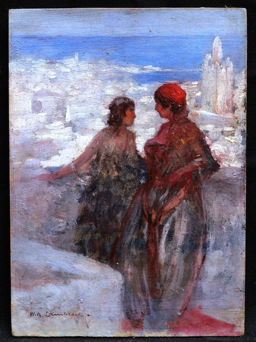 William Adolphe LAMBRECHT, Le due donne oranesi