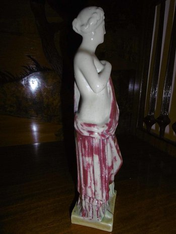 Statuette Mougin Stoneware Art Nouveau