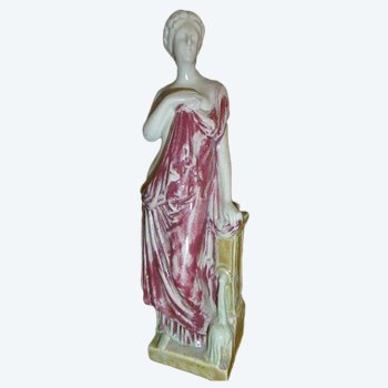 Statuette Mougin Stoneware Art Nouveau