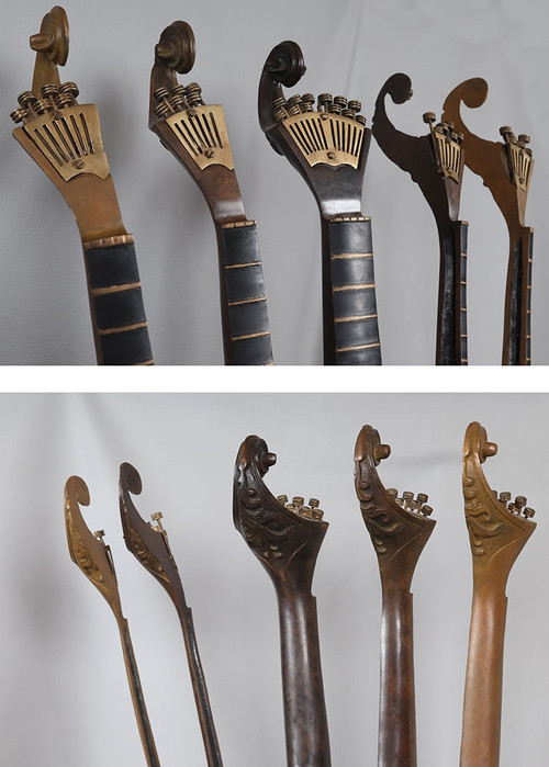 ARMAN 1928/2005, Bronzo, Mandolino ritagliato