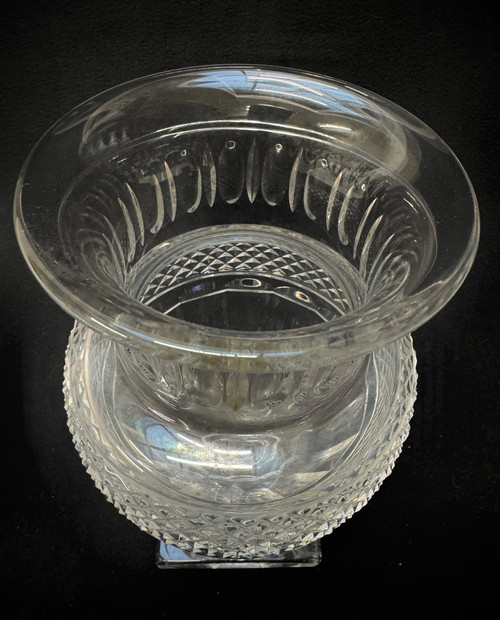 Baccarat - Vaso in cristallo a forma di Medici, modello Laeticia. 