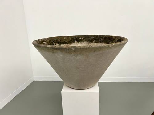 Grande jardinière conique Willy Guhl