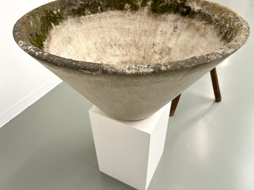 Grande jardinière conique Willy Guhl
