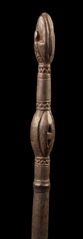 Fragment de pagaie, fleuve Sépik, Papouasie Nouvelle Guinée, art océanien, Océanie