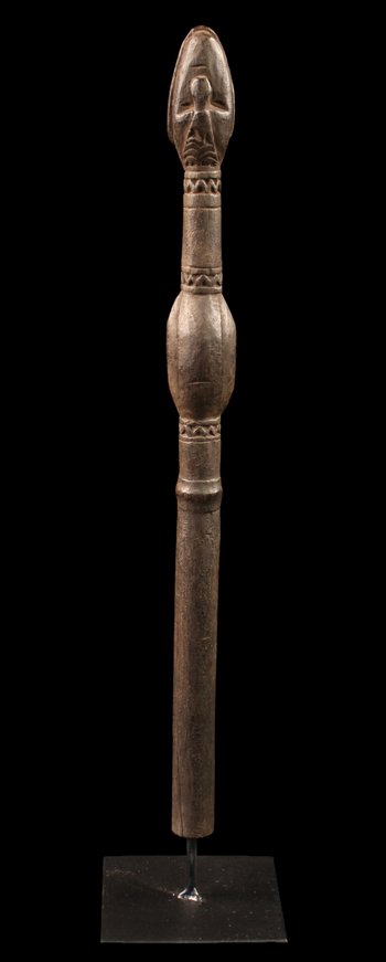 Fragment de pagaie, fleuve Sépik, Papouasie Nouvelle Guinée, art océanien, Océanie