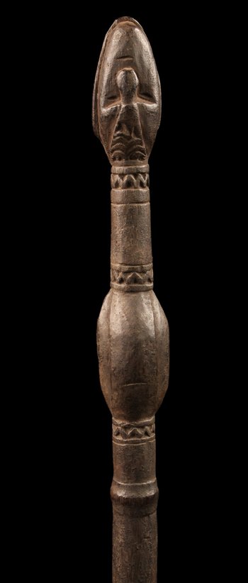 Fragment de pagaie, fleuve Sépik, Papouasie Nouvelle Guinée, art océanien, Océanie