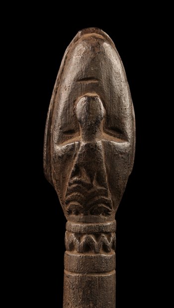 Fragment de pagaie, fleuve Sépik, Papouasie Nouvelle Guinée, art océanien, Océanie