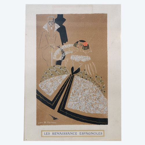 Yan B. Dyl 7 Art-Deco-Schablonen