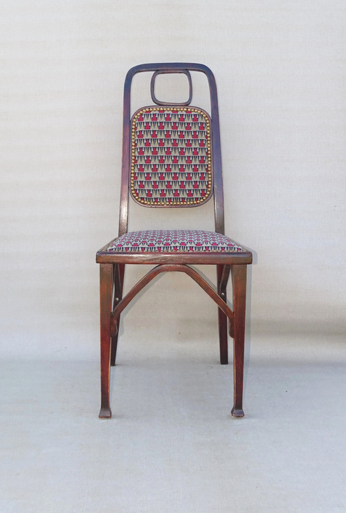 Ensemble Secession , Mundus 1910/1914, un fauteuil et deux chaises, no Thonet
