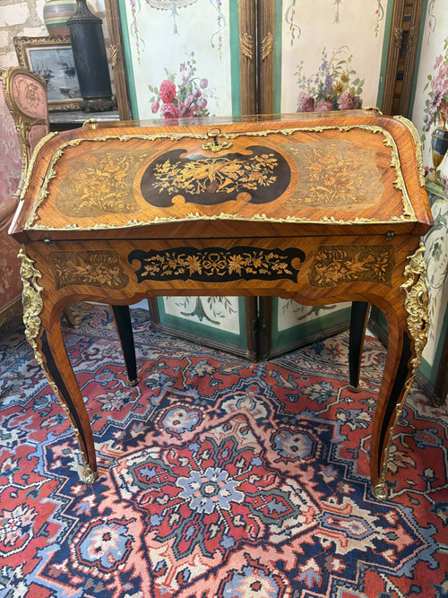BUREAU DE PENTE EPOQUE NAPOLEON III