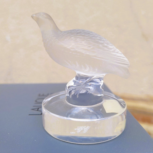 Lalique France, Perdrix, 20th Century