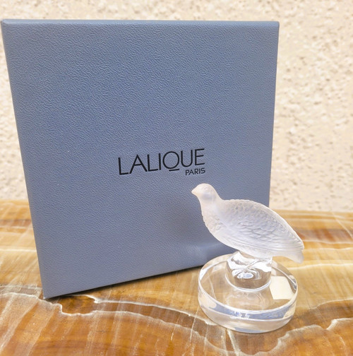 Lalique France, Perdrix, 20th Century