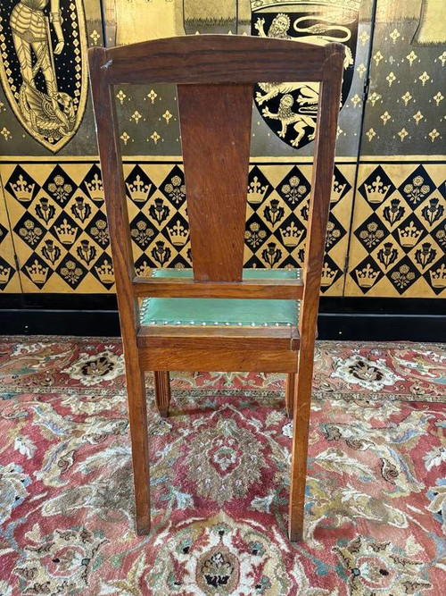 6 Art-Deco-Stühle