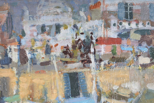 Marine, Eugène BABOULENE 1905/1994, Le port de Toulon