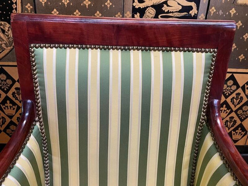 Poltrona - Bergère in mogano di Empire