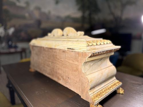 Large Polychrome Reliquary Shrine - 18th Century