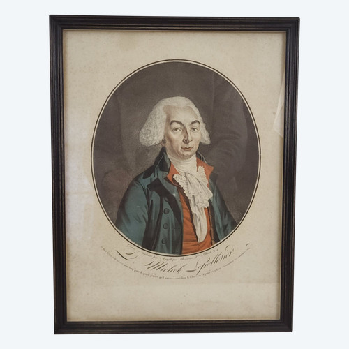 Print Engraving Michel Lepelletier / Briceau Allais