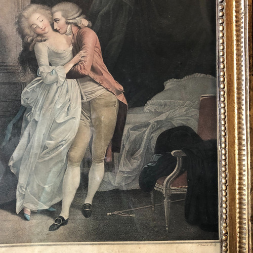 The Gentle Resistance, after Boilly