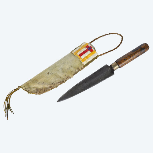 Apache Knife and Case - Sioux