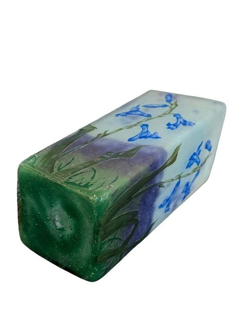 Daum Nancy Vase "With Gentians"